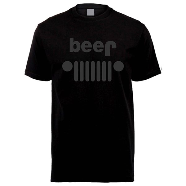 beer-jeep-shirt-003. DZI "Beer/Jeep" 180g Logo T-Shirt - Various