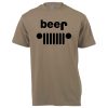 beer-jeep-shirt-001. DZI "Beer/Jeep" 180g Logo T-Shirt - Various