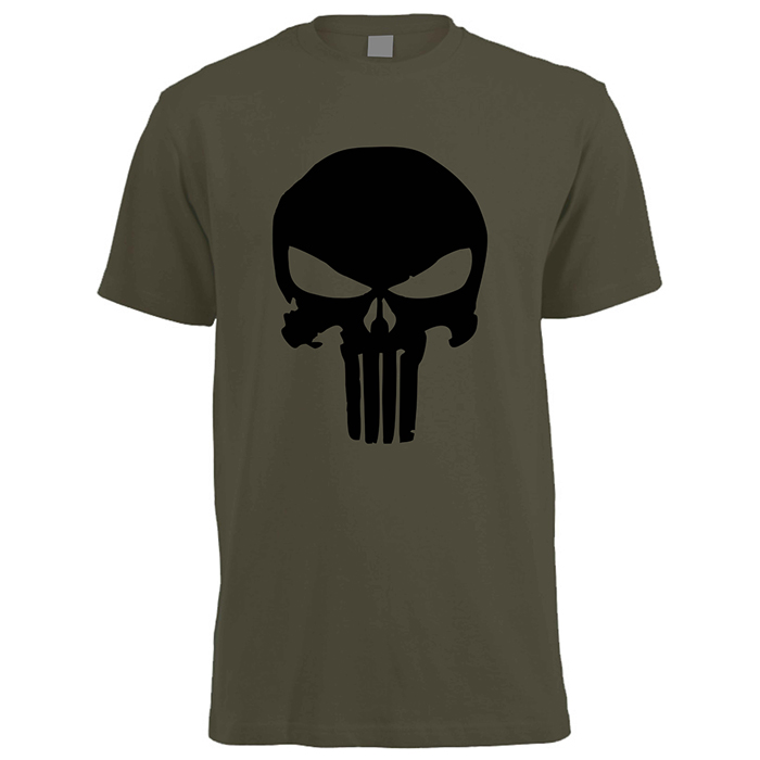 solid-punisher-shirt-001. DZI "Solid Punisher" 180g Logo T-Shirt - Various