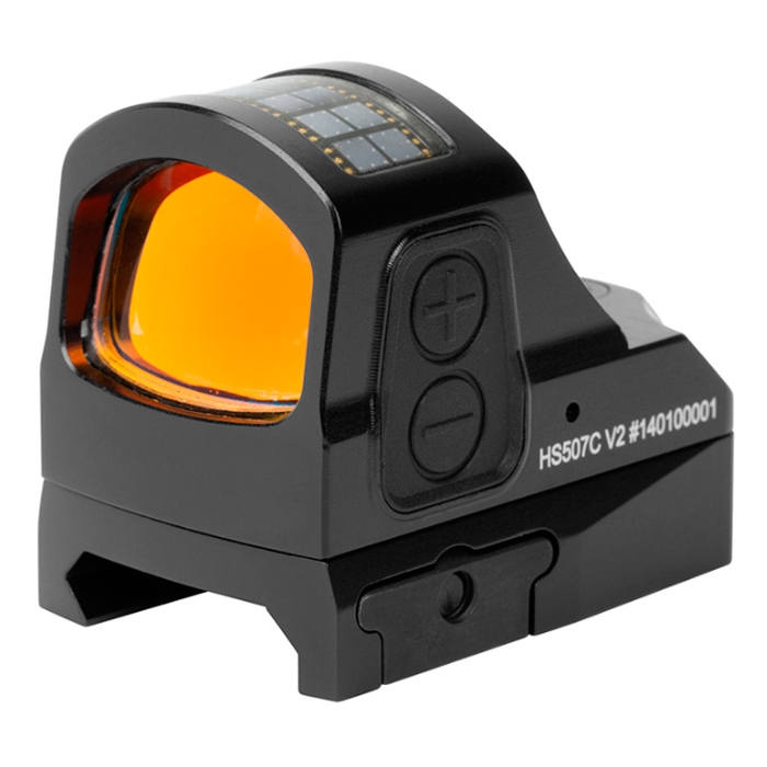 holosun-hs507c-001. Holosun HS507C Pistol Sight, Multi Reticle/Solar Panel