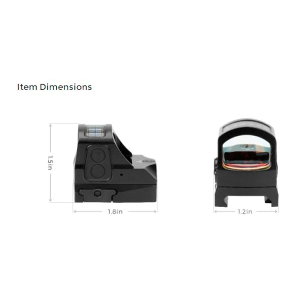 holosun-hs507c-006. Holosun HS507C Pistol Sight, Multi Reticle/Solar Panel