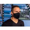reuseable-and-washable-polyester-face-mask-010. Reuseable and Washable Polyester Face Mask with Filter - Black