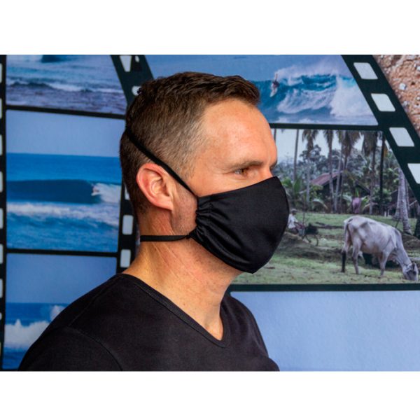 reuseable-and-washable-polyester-face-mask-009. Reuseable and Washable Polyester Face Mask with Filter - Black