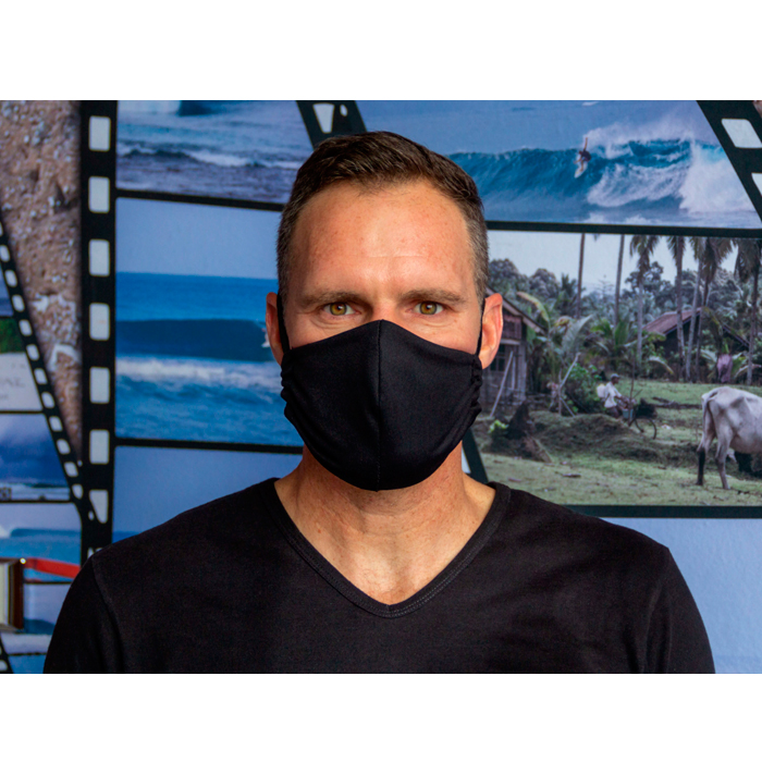 reuseable-and-washable-polyester-face-mask-008. Reuseable and Washable Polyester Face Mask with Filter - Black