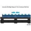 mturs09m-004. UTG PRO M-LOK 8-Slot Picatinny Rail Section, Black
