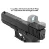 rdm-20gl-002. UTG Super Slim RDM20 Mount for Glock Rear Sight Dovetail