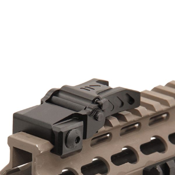 mnt-755-003. UTG AR15 Low Profile Flip-up Front Sight for Handguard