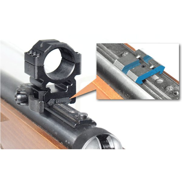 mnt-dt2pw01-005. UTG .22/Airgun to Picatinny/Weaver Low Pro Snap-in Adaptor