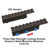 mnt-pmtowl-a-005. UTG New Gen Dovetail to Picatinny/ Weaver Adaptor Mount