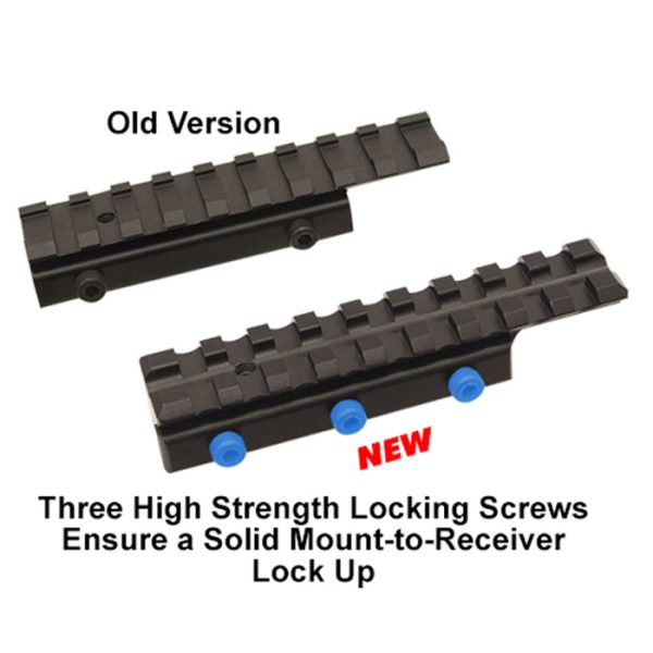 mnt-pmtowl-a-005. UTG New Gen Dovetail to Picatinny/ Weaver Adaptor Mount