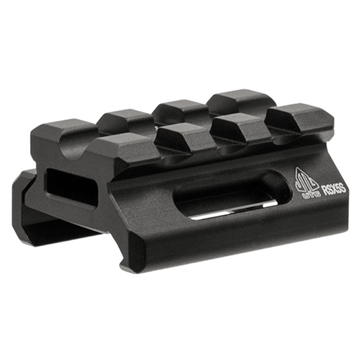 mt-rsx5s-001. UTG Super Slim Picatinny Riser Mount, 0.5" Height, 3 Slots