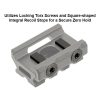 mt-rsx5s-005. UTG Super Slim Picatinny Riser Mount, 0.5" Height, 3 Slots