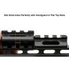mt-rsx5s-007. UTG Super Slim Picatinny Riser Mount, 0.5" Height, 3 Slots