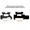 mt-rsx5s-008. UTG Super Slim Picatinny Riser Mount, 0.5" Height, 3 Slots