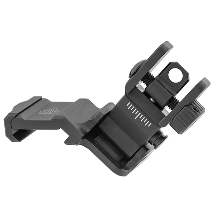 mt-945-001. UTG ACCU-SYNC 45 Degree Angle Flip Up Rear Sight
