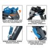 tl-bp98q-004. UTG Super Duty Bipod, Quick Detach, 6.0"- 8.5" Center Height