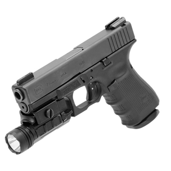 lt-elp123r-a-002. UTG Sub-Compact LED Ambi. Pistol Light, 400 Lumen