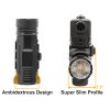 lt-elp123r-a-004. UTG Sub-Compact LED Ambi. Pistol Light, 400 Lumen