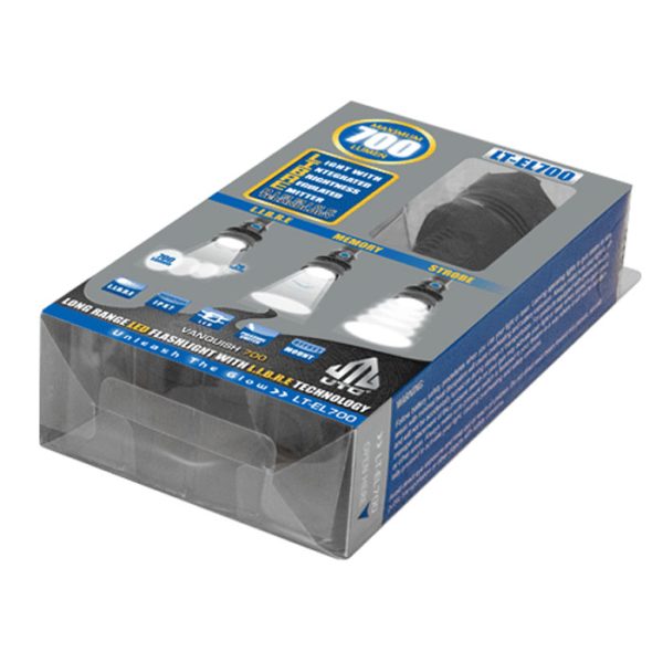 lt-el700-007. UTG LIBRE Intensity Adjustable LED Flashlight, 700 Lumen