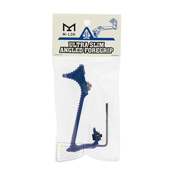 mt-afgm01-006. UTG Ultra Slim Angled Foregrip, M-LOK, Matte Black