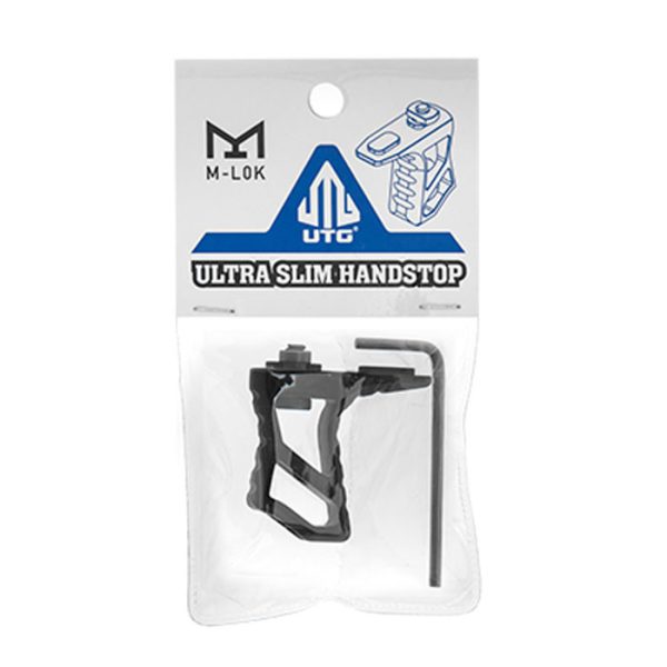 tl-hsm01-006. UTG M-LOK Ultra Slim Handstop - Matte Black
