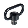 tl-qdsw18-001. UTG Heavy Duty Push Button QD Sling Swivel, 1.38" Loop