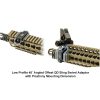 tl-swpm01-003. UTG Low-Pro Picatinny-Mount Angled QD Sling Swivel Adaptor