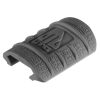 rb-hp12b-b-001. UTG Low Profile Max Security Rubber Rail Guard, 12pcs, Black