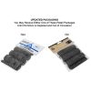 rb-hp12b-b-004. UTG Low Profile Max Security Rubber Rail Guard, 12pcs, Black