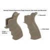 rbupg01d-004. UTG PRO AR15 Ambidextrous Pistol Grip, FDE