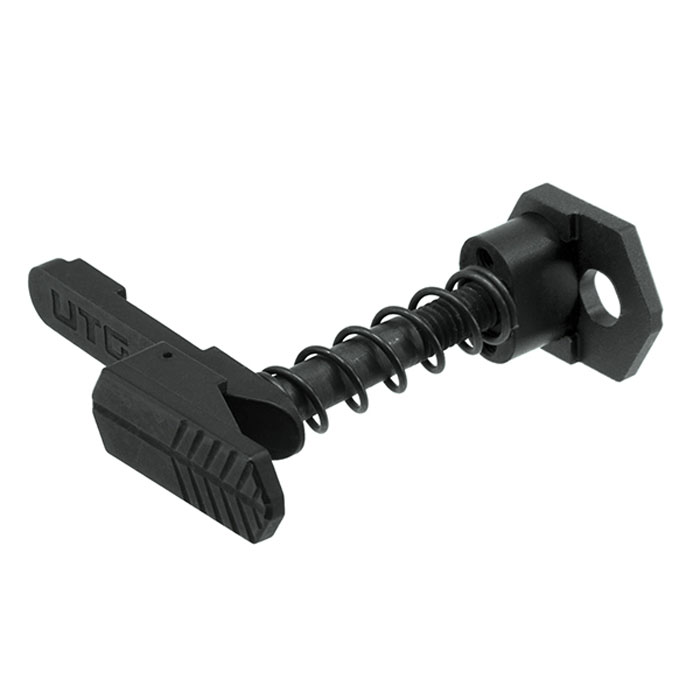 tlt-tksmr-001. UTG AR15 Ambidextrous Extended Magazine Release, Black