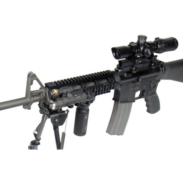 mtu007-003. UTG PRO AR15 Mid Length Drop-in Quad Rail, Black