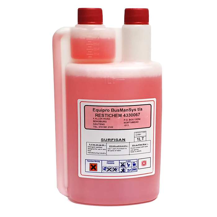 surfisan-surface-detergentt-disinfectant-1l-001. Surfisan Surface QAC Detergent/Disinfectant/Sanitiser - 25L