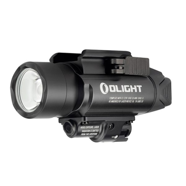 olight-baldr-pro-1350-lumen-weaponlight-with-5mw-g. OLIGHT BALDR-PRO 1350 Lumen Weaponlight with 5mw Green Laser - Black