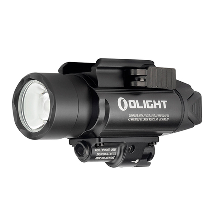 olight-baldr-pro-1350-lumen-weaponlight-with-5mw-g. OLIGHT BALDR-PRO 1350 Lumen Weaponlight with 5mw Green Laser - Black