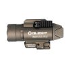 olight-baldr-pro-1350-lumen-weaponlight-with-5mw-g. OLIGHT BALDR-PRO 1350 Lumen Weaponlight with 5mw Green Laser - Tan