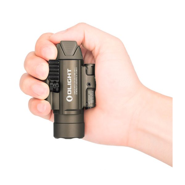 olight-baldr-pro-1350-lumen-weaponlight-with-5mw-g. OLIGHT BALDR-PRO 1350 Lumen Weaponlight with 5mw Green Laser - Tan