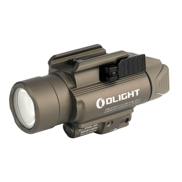 olight-baldr-prorl-1120-lumen-weaponlight-with-red. OLIGHT BALDR-PRORL 1120 Lumen Weaponlight with Red Laser - Tan
