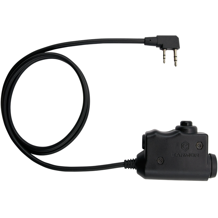 earmor-emm51-001. Earmor M51 Tactical PTT Adaptor for Earmor M32 Hearing Protectors - Various