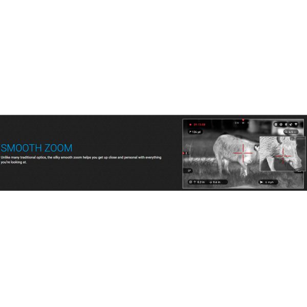 atn-ms4k3850-008. ATN MARS 4, 4.5-18x, 384x288, Thermal Scope with Full HD Video Recording