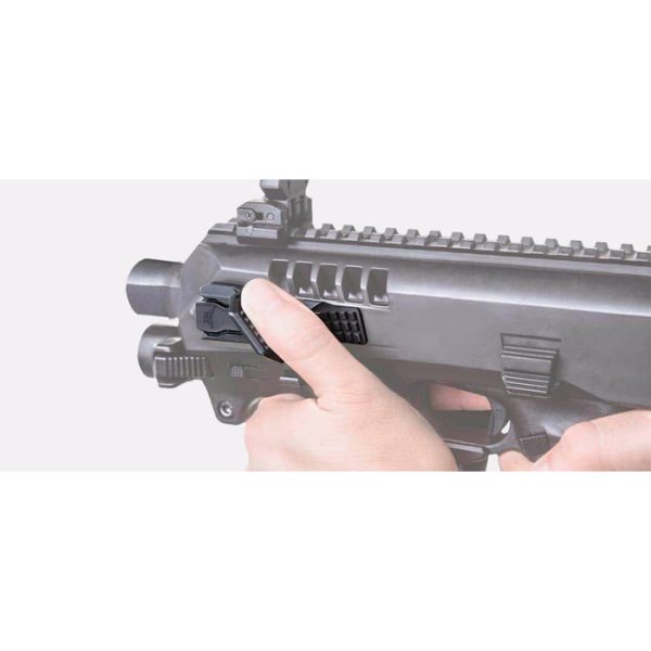 44mckthr-002. CAA MCK Micro Conversion Kit Rear Thumb Rest Set - Black