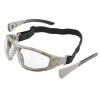 gg-45caf-camoelvex-go-specs-ii-ballistic-glasses,-. Elvex Go-Specs II Ballistic Glasses, AF/PC Lens, Strap System, Digital Desert Camo Frame - Clear