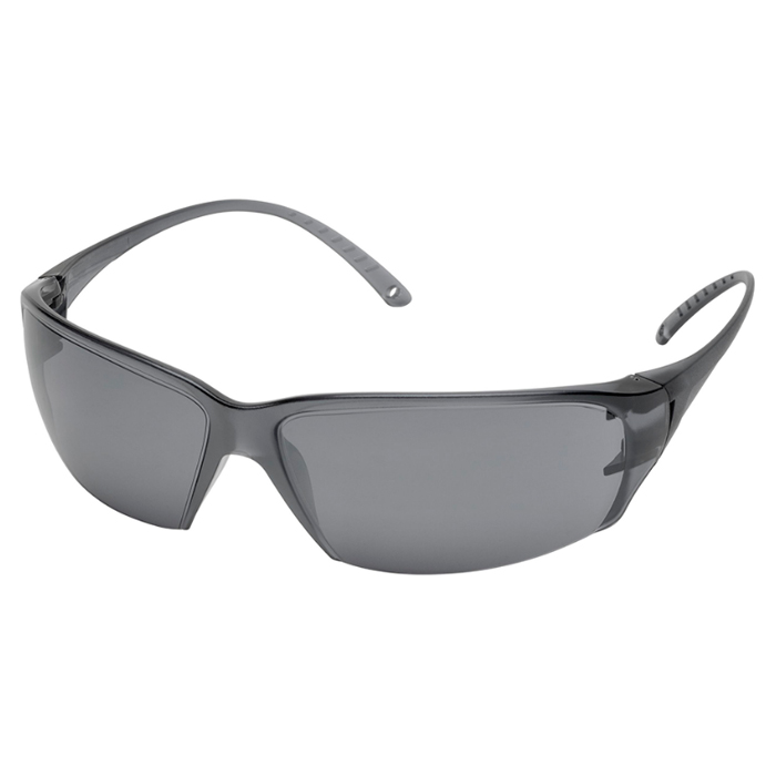 sg-59gaf-elvex-helium-18-safety-glasses-af-pc-lens. Elvex Helium 18 (Milo) Safety Glasses AF/PC Lens, Grey ErgoFit Temples - Grey