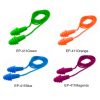 ep-411-elvex-quattro-reusable-corded-ear-plugs-var. Elvex Quattro Reusable Corded Ear Plugs, SNR34 - Blue