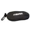 sgb-10-elvex-foam-padded-nylon-eyewear-case,-zippe. Elvex Foam Padded Nylon Eyewear Case, Zipper Closure, Belt Clip - Black