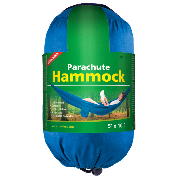 cog1750-coghlan's-single-parachute-hammock-blue-00. Coghlan's Single Parachute Hammock Blue