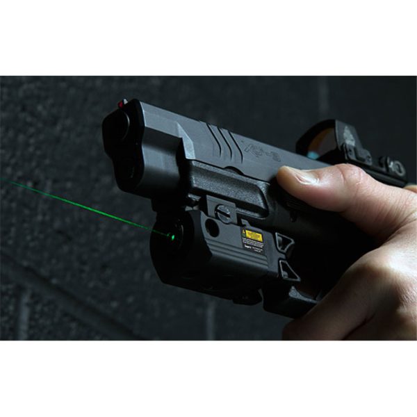 scp-ls279s-a-007. UTG Compact Pistol Laser, Green, Ambidextrous