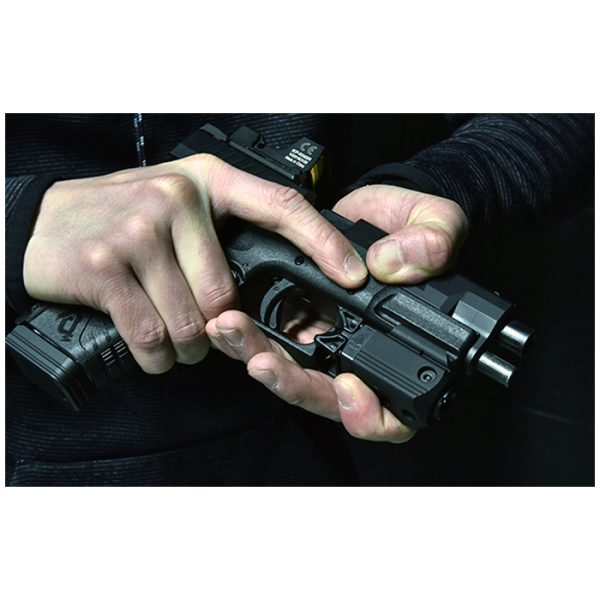 scp-ls279s-a-007. UTG Compact Pistol Laser, Green, Ambidextrous