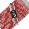bshwhtrd-basic-cotton-shemagh---white---red-001. Basic Cotton Shemagh - Various