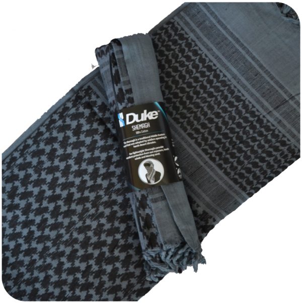 bshgrybk-basic-cotton-shemagh---grey---black-001. Basic Cotton Shemagh - Various